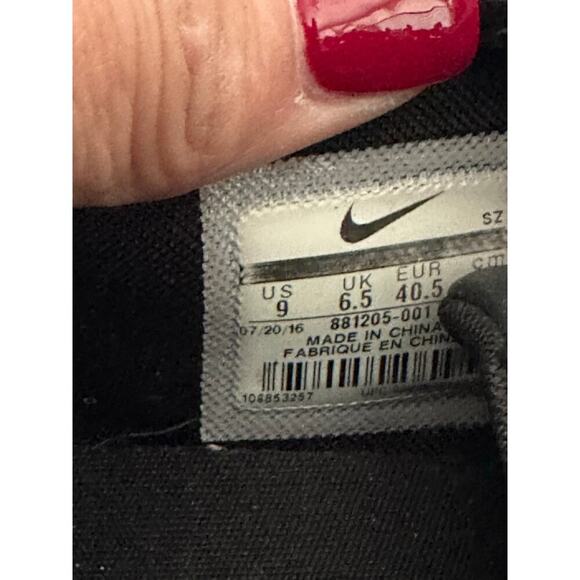 Nike Women's Black Cortez ‘72 Retro Lace Up Athletic Sneakers Shoes Size 9 - Picture 8 of 8